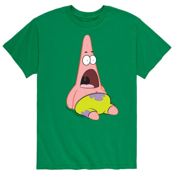 SpongeBob SquarePants - Surprise Patrick - Men's Short Sleeve Graphic T-Shirt