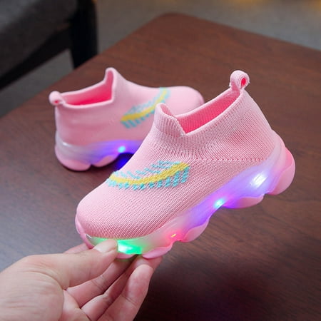 

Shoes Bling Sneakers Girls High Top Shoes Size 4 Light Baby Luminous Sport Boys Shoes Size 12 Boys Led Kids Children Size 2 Shoes for Girls Baby Shoes