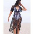 thumbnail image 4 of Bikini de encaje transparente floral sexy para mujer cubre ropa de playa de verano cubre hasta XL ER, 4 of 4