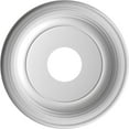 thumbnail image 5 of Ekena Millwork 13"OD x 3 1/2"ID x 1 1/4"P Traditional Thermoformed PVC Ceiling Medallion (Fits Canopies up to 7 1/2"), Metallic Dark Bronze, 5 of 5