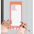 thumbnail image 6 of Inkdotpot Pack of 3 Magnetic Fridge To-Do List Notepads- Magnetic Memo Pads For Refrigerator-(50 Sheets Each)-RR, 6 of 7