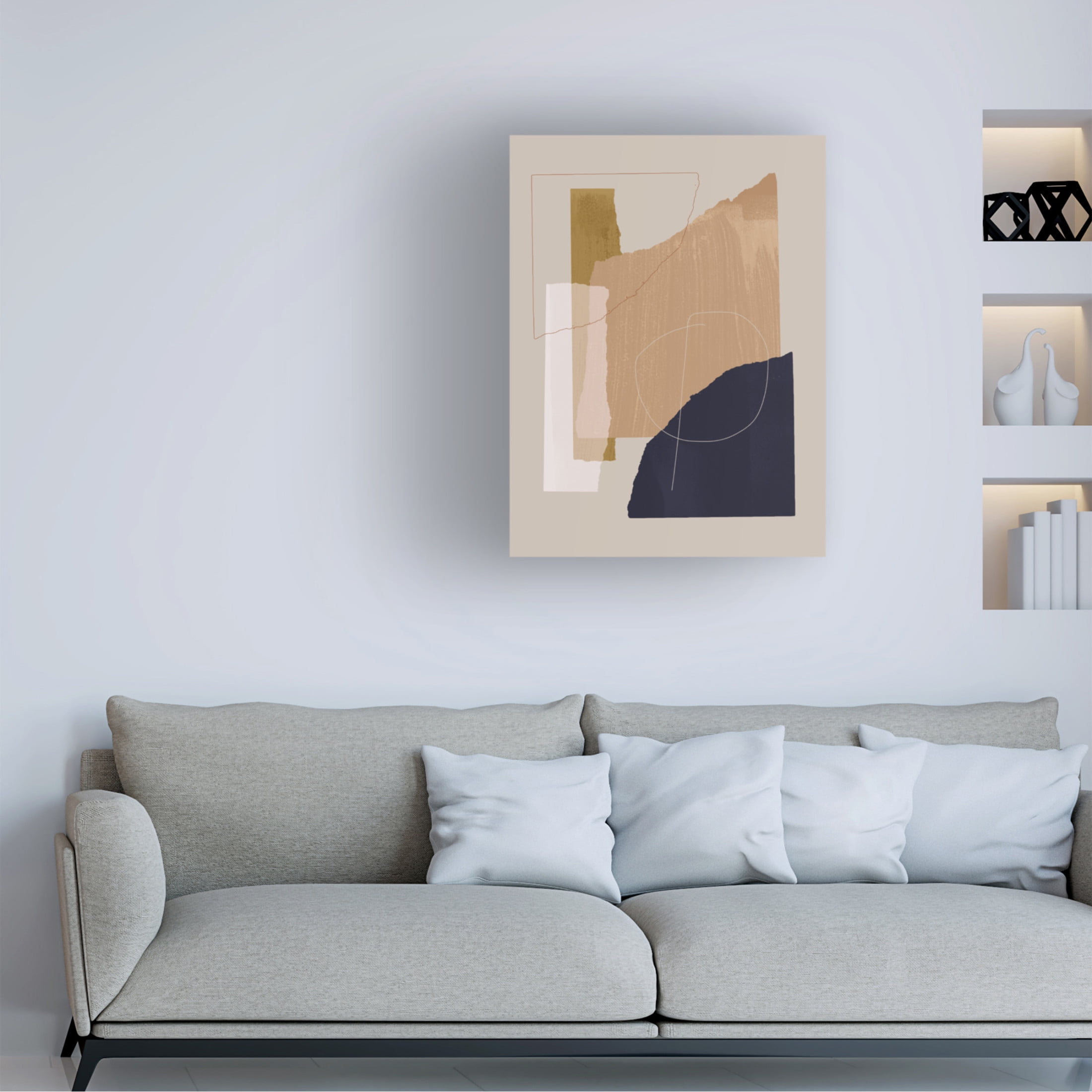 Trademark Fine Art Mareike Bohmer  Pieces 17 Canvas Wall Art