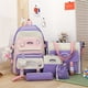 thumbnail image 2 of Juego De Mochila Kawaii De 5 Uds, Mochila De Estilo Preppy, Bolso De Mano, Bandolera, Estuche Para Lápices Y Monedero Con Cordón, 2 of 4