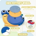 thumbnail image 2 of Pottery Wheel for Kids, Complete Pottery Kit for beginners Girls Boy Toy, Arts and Crafts for Kids ages 8-12, Clay Kit with Sculpting Tools, Ideal Birthday Halloween Toys, 2 of 7