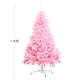 thumbnail image 3 of Punto al por mayor 1,2/1,5/1,8 m PVC cifrado rosa blanco azul verde simulación árbol de Navidad decoración para fiesta de Navidad, 3 of 4
