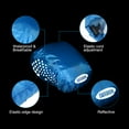 thumbnail image 3 of Uxcell Waterproof Helmet Cover Bike Helmet Protector Ride Gear with Reflective Strip Blue 2 Pack, 3 of 5