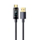 thumbnail image 3 of Cable de Carga Súper Rápida Tipo C a Tipo C de 100W con Pantalla Led para Xiaomi, para Samsung, 3 of 10