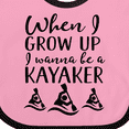 thumbnail image 4 of Inktastic Future Kayaker Boating Gift Kayaking Boys or Girls Baby Bib, 4 of 4