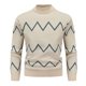 thumbnail image 1 of Gibobby Suéter ligero hombre Sudadera de Forro Polar con Cuello Redondo para Adultos(Caqui,Grande), 1 of 5