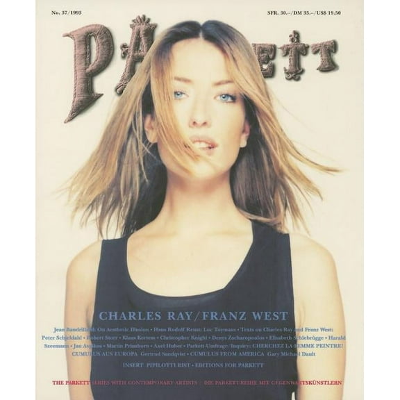Parkett Parkett No. 37 Charles Ray & Franz West, Book 37, (Paperback)