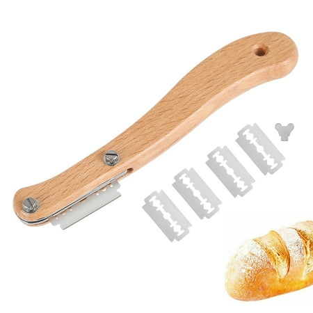 

Deuson Bread Slicer Cutter Loaf Dough Slashing Tool Bread Baking Tool Kitchen Bakery Tool