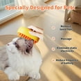 thumbnail image 5 of 3-in-1 Steamy Spritz Defur Comb and Shedding Brush for Cats and Dogs - Cloud Care, 5 of 7