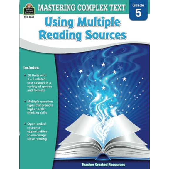 Pre-Owned Mastering Complex Text Using Multiple Reading Sources Grd 5 (Paperback) 1420680633 9781420680638