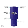 thumbnail image 2 of Vaso sencillo y moderno de la NFL Baltimore Ravens, 900 ml, 2 of 3
