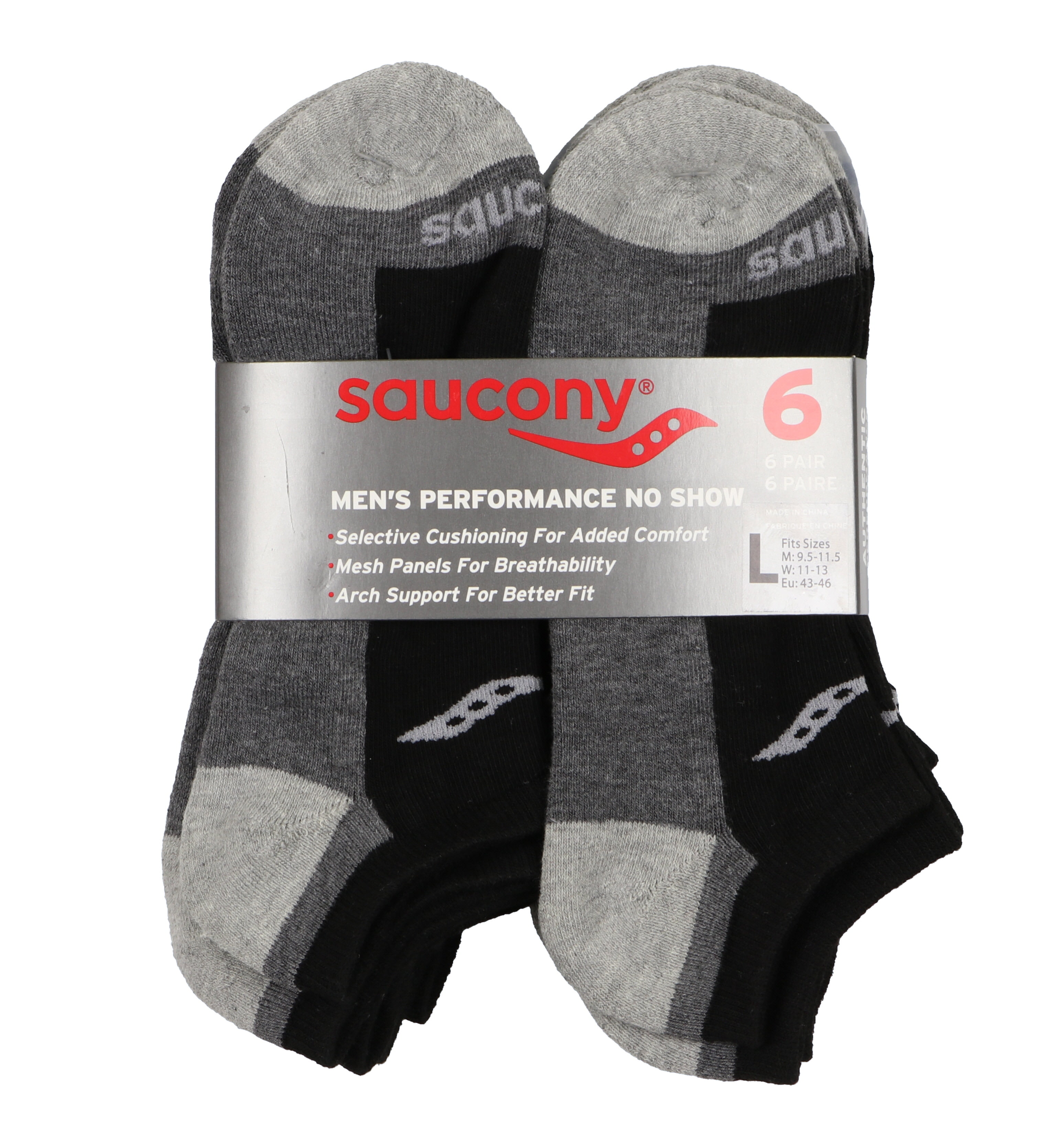 saucony 6 pack socks