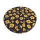thumbnail image 1 of Balery Royal Blue Plaid Sunflower Fundas de asiento para taburete de bar redondo de tela de terciopelo ajustables que protegen de arañazos y manchas para sillas de 14 a 17 pulgadas.-13 inch, 1 of 7