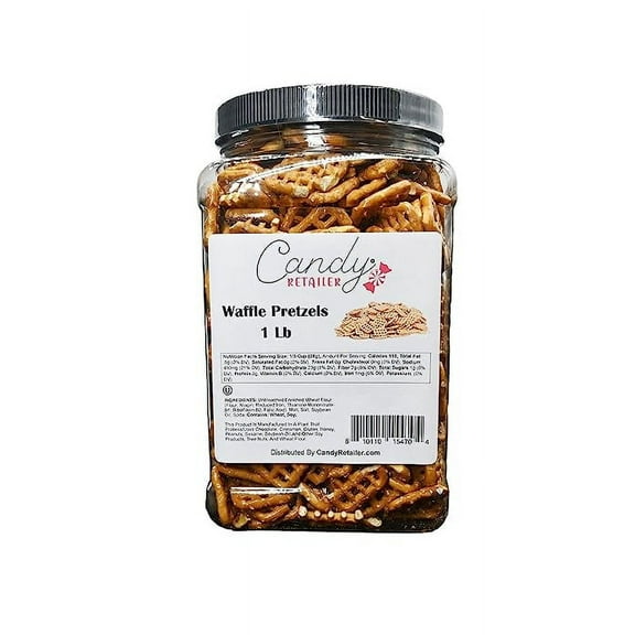 Candy Retailer Waffle Pretzels 1 Lb