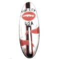 thumbnail image 1 of Surf City, USA Surf Sign 20" w/ Fin - Surfing Decor Accents | #bds1208650, 1 of 2