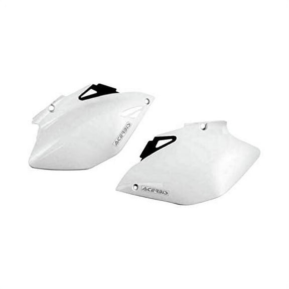 Acerbis White Plastic Rear Side Panels (2071310002)