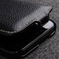 thumbnail image 5 of FeiKong MELKCO - Funda para iPhone 13 Pro con textura de lichi, piel de vaca auténtica y tapa trasera abatible vertical para PC, 5 of 5