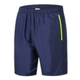 thumbnail image 5 of KPOPLK Swim Trunks for Men Summer Quick Dry Board Shorts 5 Inch Drawstring Beach Shorts Lightweight Comfortable Bathing Suits(Dark Blue,S), 5 of 5