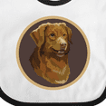 thumbnail image 4 of Inktastic Nova Scotia Duck Tolling Retriever Dog Boys or Girls Baby Bib, 4 of 4