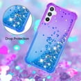 thumbnail image 4 of Funda para Samsung Galaxy A54 5G Transparente con Brillos Carcasa Protectora Antigolpes con Glitter Brillante, 4 of 5