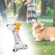 thumbnail image 5 of Juguetes de peluche para perros con forma de pastel de cumpleaños, mordedor de entrenamiento Molar chirriante relleno suave bonito Jinwen Juguetes rellenos para masticar, 5 of 8