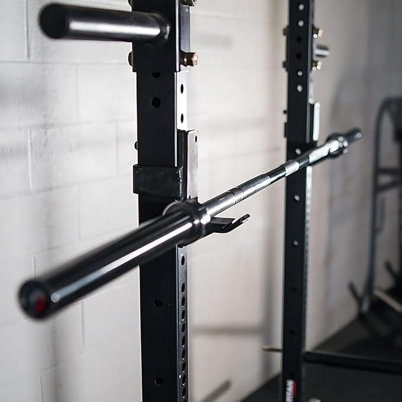 Weightlifting Barbell Bar 86" – Heavy-Duty Straight Bar for 2-inch Weight Plates – 330 lb. Weight Capacity