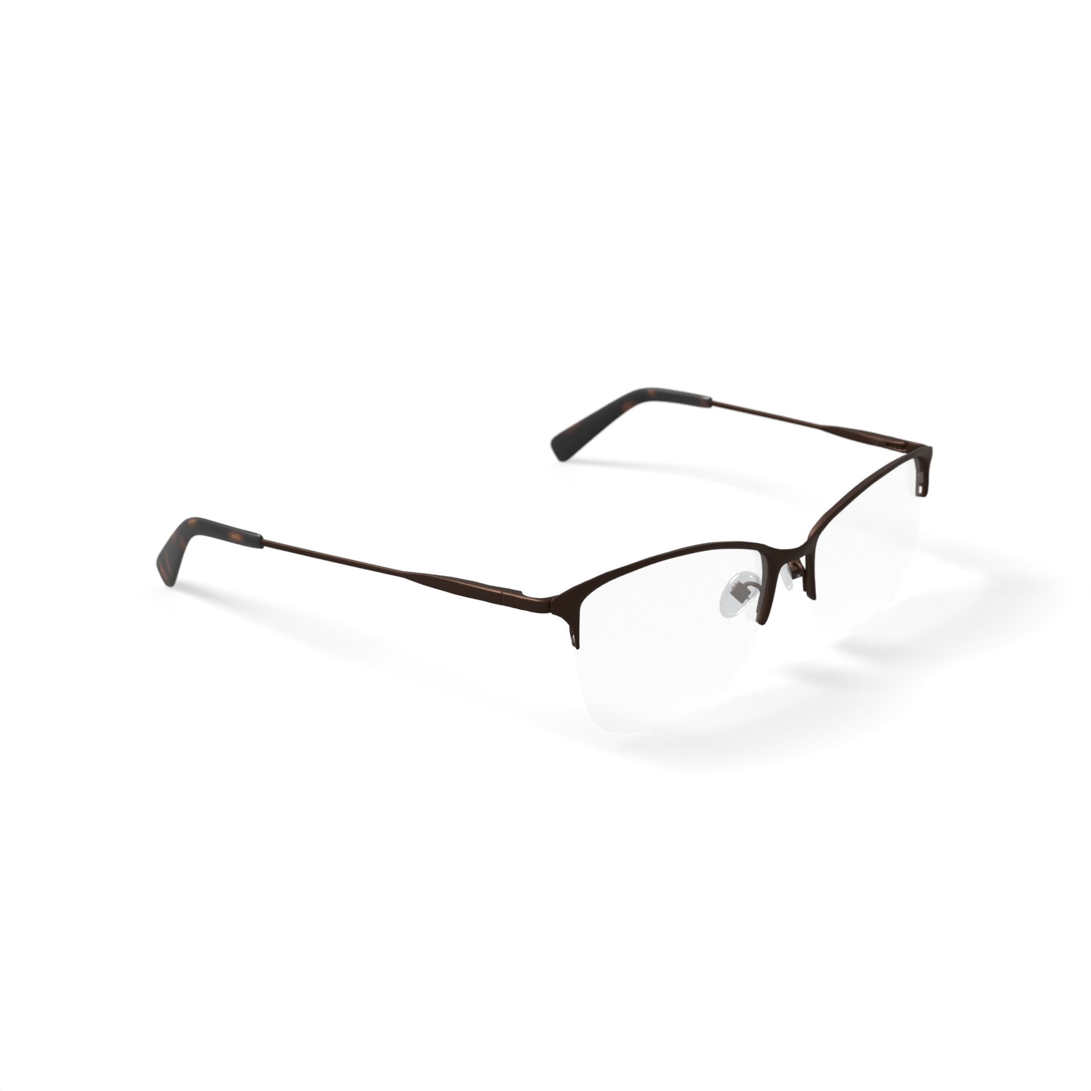 Love by Ellen DeGeneres Womens Prescripton Eyeglasses, Freret, Brown, 53-16-140, with Case