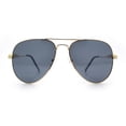 thumbnail image 5 of Womens Oversized Jaguar Jewel Hinge Arm Metal Rim Fashion Sunglasses Gold - Black, 5 of 8