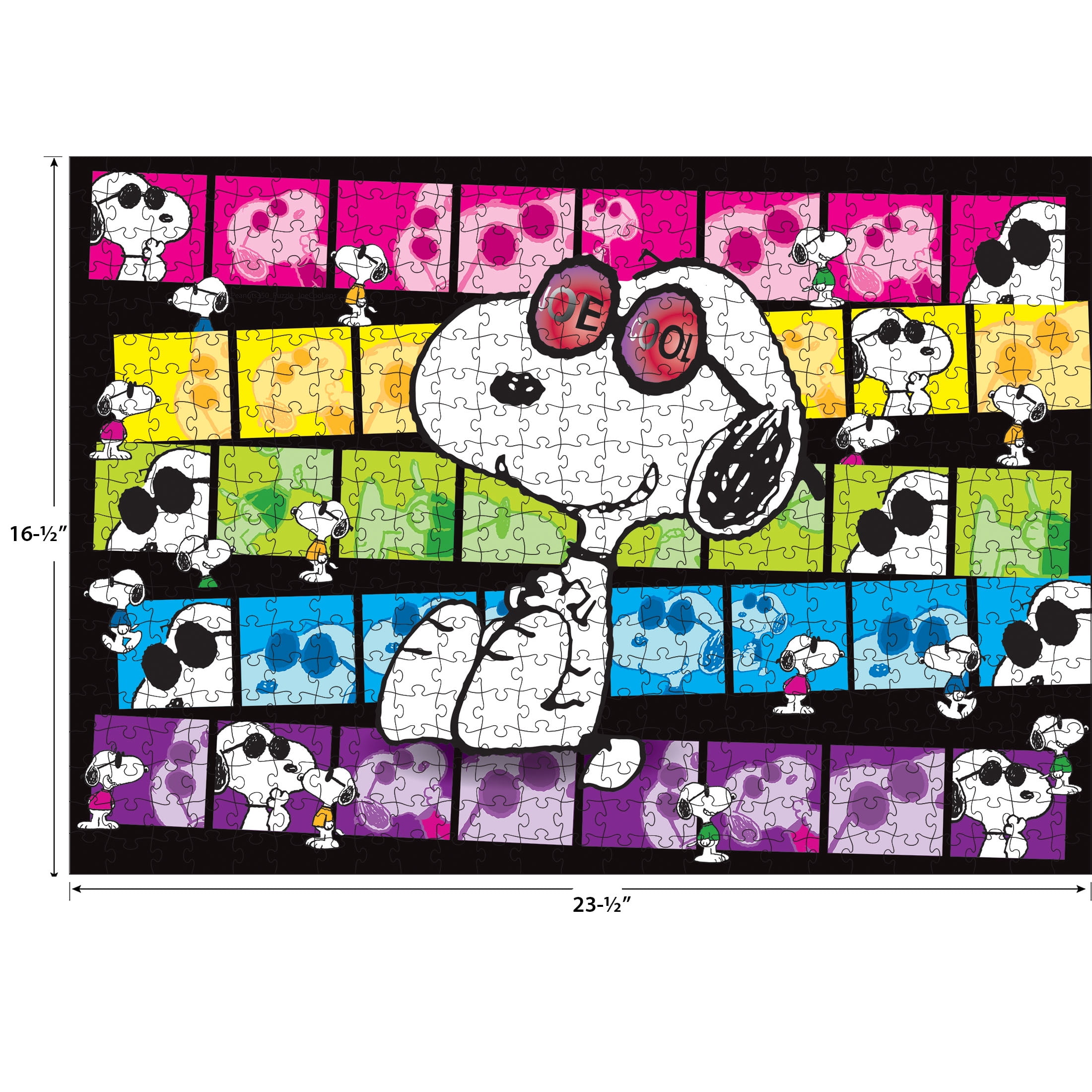 RoseArt - Colorluxe 500 pièces - JoeCool- Puzzle à emboîter pour adultes
