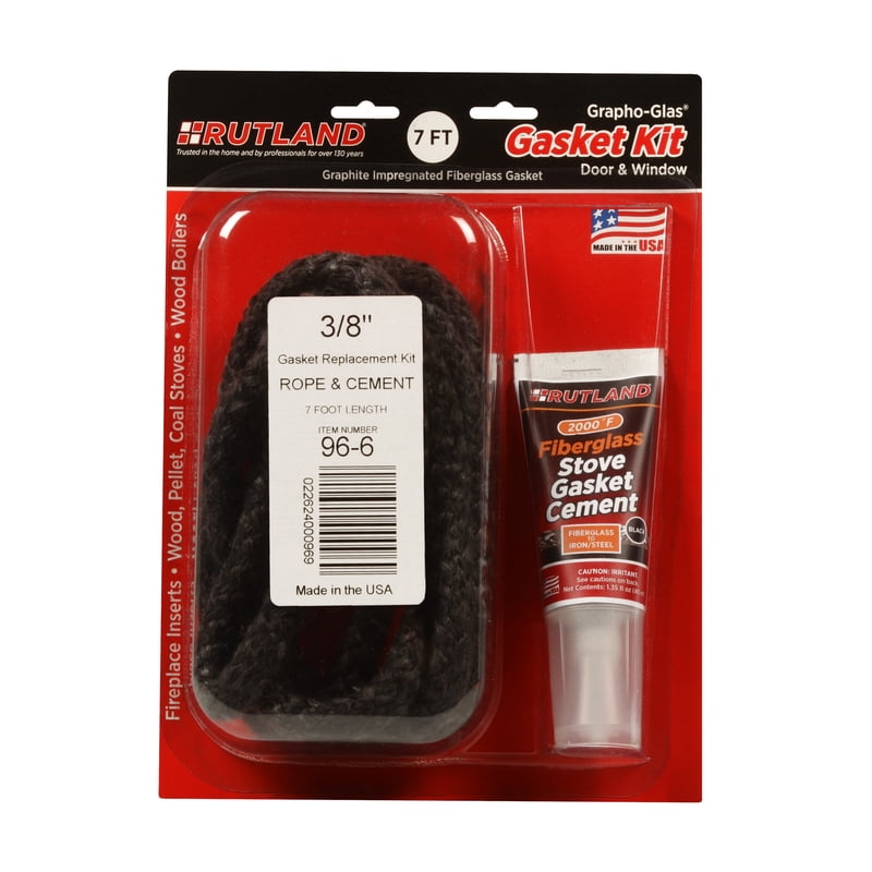 Rutland 96-6 96-6 Grapho-Glas Cement/Fiberglass Rope Gasket Kit