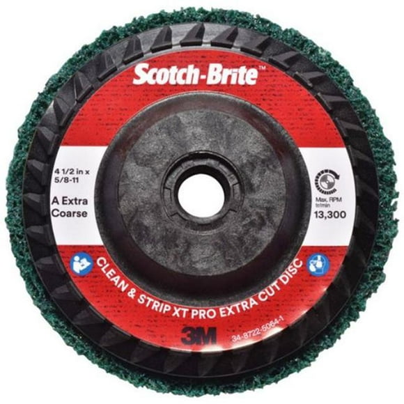 Scotch-Btite 405-638060-21050 4,5 x 0,62 in.-11 Disque ExtraCut Pro Clean & Stip XT
