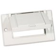 thumbnail image 1 of Morris Products 37022 One Gang Weatherproof Covers - Horizontal GFCI - Decorator White, 1 of 1