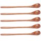 thumbnail image 5 of Cuchara pequeña, 5 piezas Cuchara de madera pequeña Cuchara multiusos Suministros para el hogar Experiencia incomparable, 5 of 8