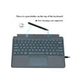 thumbnail image 3 of Type Cover for 13 inch Microsoft Surface Pro 9 / Pro 8 / Pro X, Portable Bluetooth 5.1 Wireless 7-Color Backlit Surface Pro 9/8/X Keyboard with Touchpad/Pencil Holder/Built-in Rechargeable Battery, 3 of 7