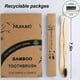 thumbnail image 5 of Biodegradable Bamboo Toothbrush, 10 Pack Bpa Free Soft Bristle Toothbrush, Natural Eco-friendly Green Toothbrush X, 5 of 5