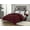 Burgundy, variant on Swift Home Heavy-Filled Down Alternative Comforter, Ultra Soft All Season Hypoallergenic Bedding, King, Burgundy