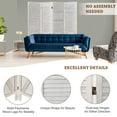 thumbnail image 4 of 67”H Wood Room Divider Screen with 4 Panels,Dual-hingers Folding Privacy Screens,Room Divider for Room Separation,White, 4 of 6