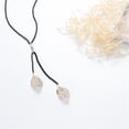 thumbnail image 4 of Collar colgante Zulema hoja dorado, 4 of 8