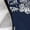 Blue, variant on Dasayo Bomber Womens Coats Barn Full-Zip Blue Jackets Long Sleeve Fall Floral Light Streetwear Jacket for Women L