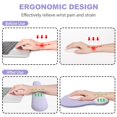 thumbnail image 2 of Set de Pad para Ratón y Reposa Muñecas para Teclado G JGOO Ergonómico Morado, 2 of 7