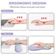 thumbnail image 2 of Set de Pad para Ratón y Reposa Muñecas para Teclado G JGOO Ergonómico Morado, 2 of 7