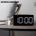 thumbnail image 2 of Reloj de mesa con espejo, alarma Digital multifuncional, repetición de hora, luz Led nocturna, escritorio H, 2 of 5