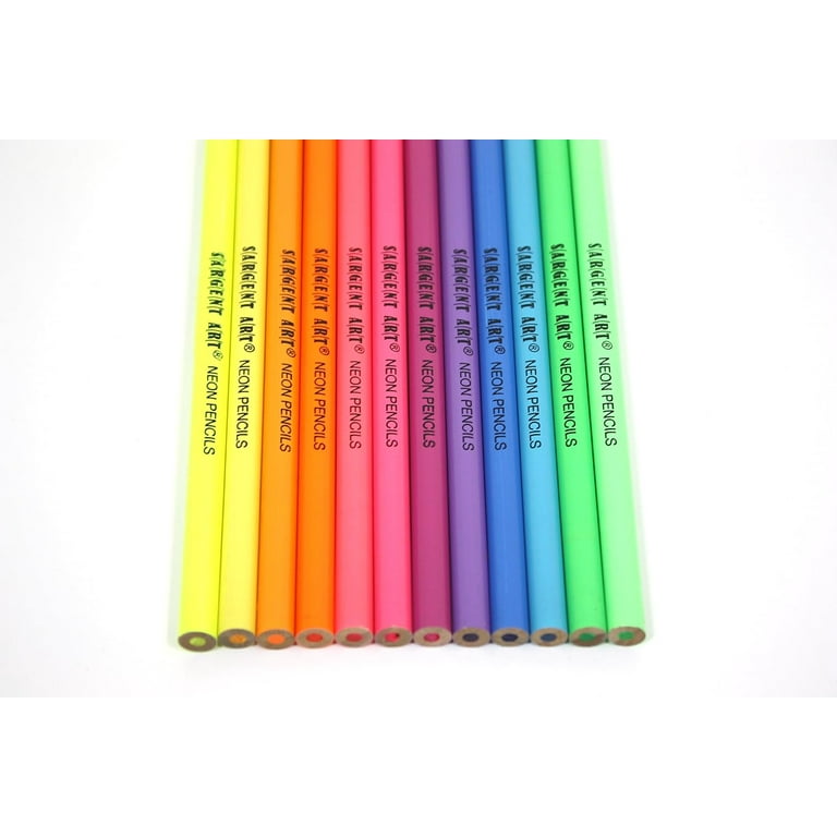 Neon Colored Pencils 8pack #725  Allegany College of Maryland Campus  Bookstore