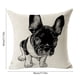 thumbnail image 3 of Cute Phalarope Cow Animal Print Pillow Cover Linen Throw Pillowcase for Sofa Bedroom Decor Home Accents Decorative Cushion Cover, 3 of 6