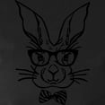 thumbnail image 3 of CafePress - Cute Hipster Easter Bunny Long Sleeve T Shirt - Women's Long Sleeve Graphic Tee Casual Fit, 3 of 4