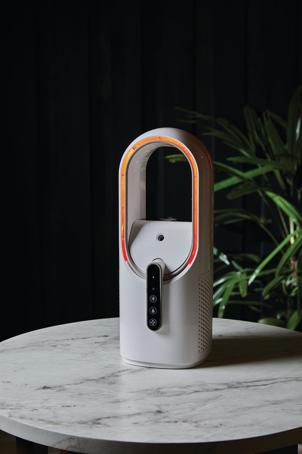 Better Homes and Gardens Bladeless Portable Fan + Humidifier in White