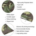 thumbnail image 5 of Military Camouflage Body Pillow Cover Army Green Camo Hunting Forest Farmhouse Long Pillow Case Protector with Zipper Decorative Soft Large Pillowcase Cushion for Bedroom,Couch,Sofa,Home Gift 20"x54", 5 of 6